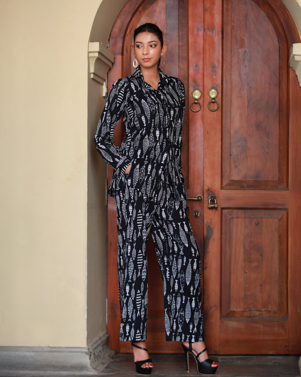 Molly Block Printed Pant