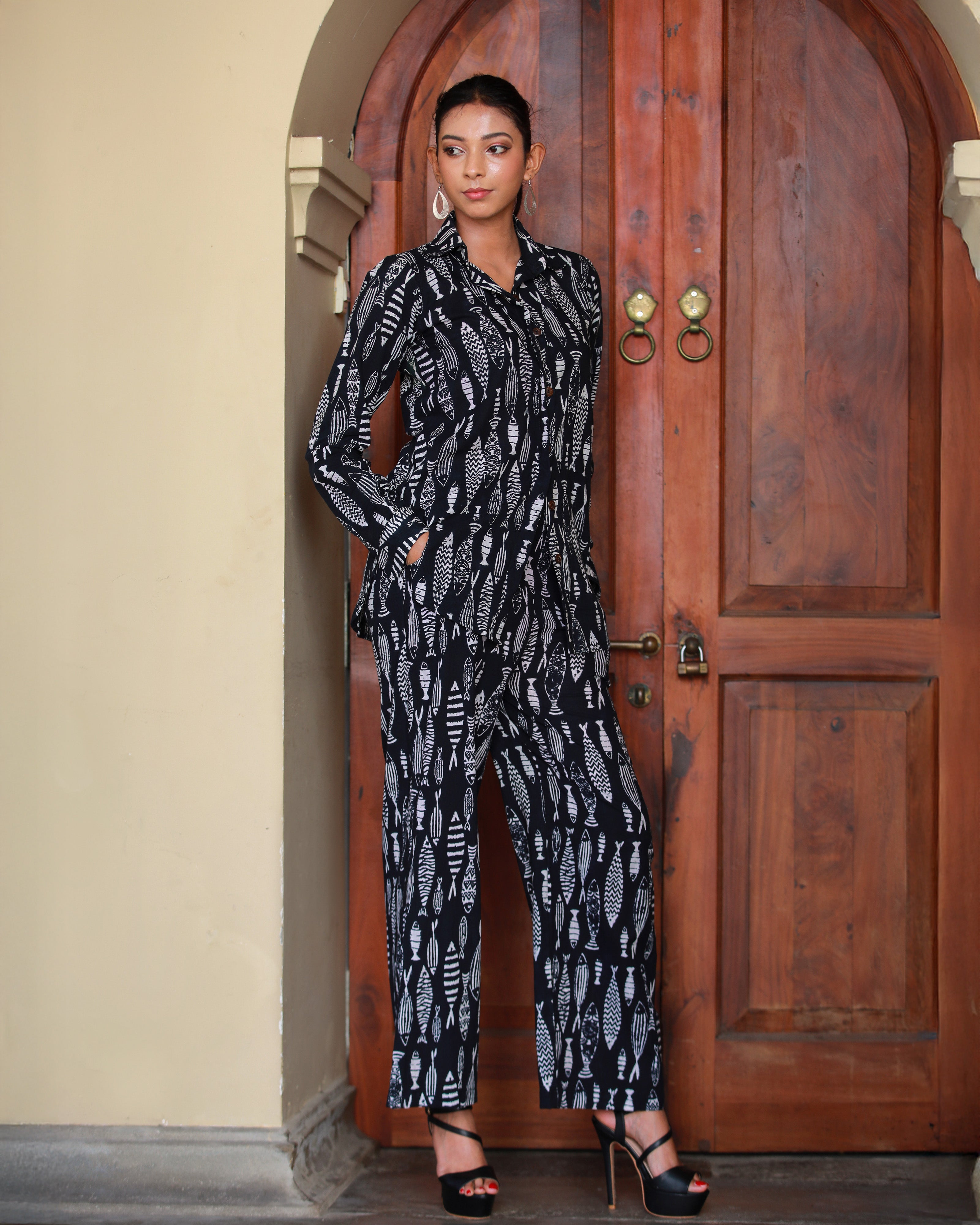 Molly Block Printed Pant