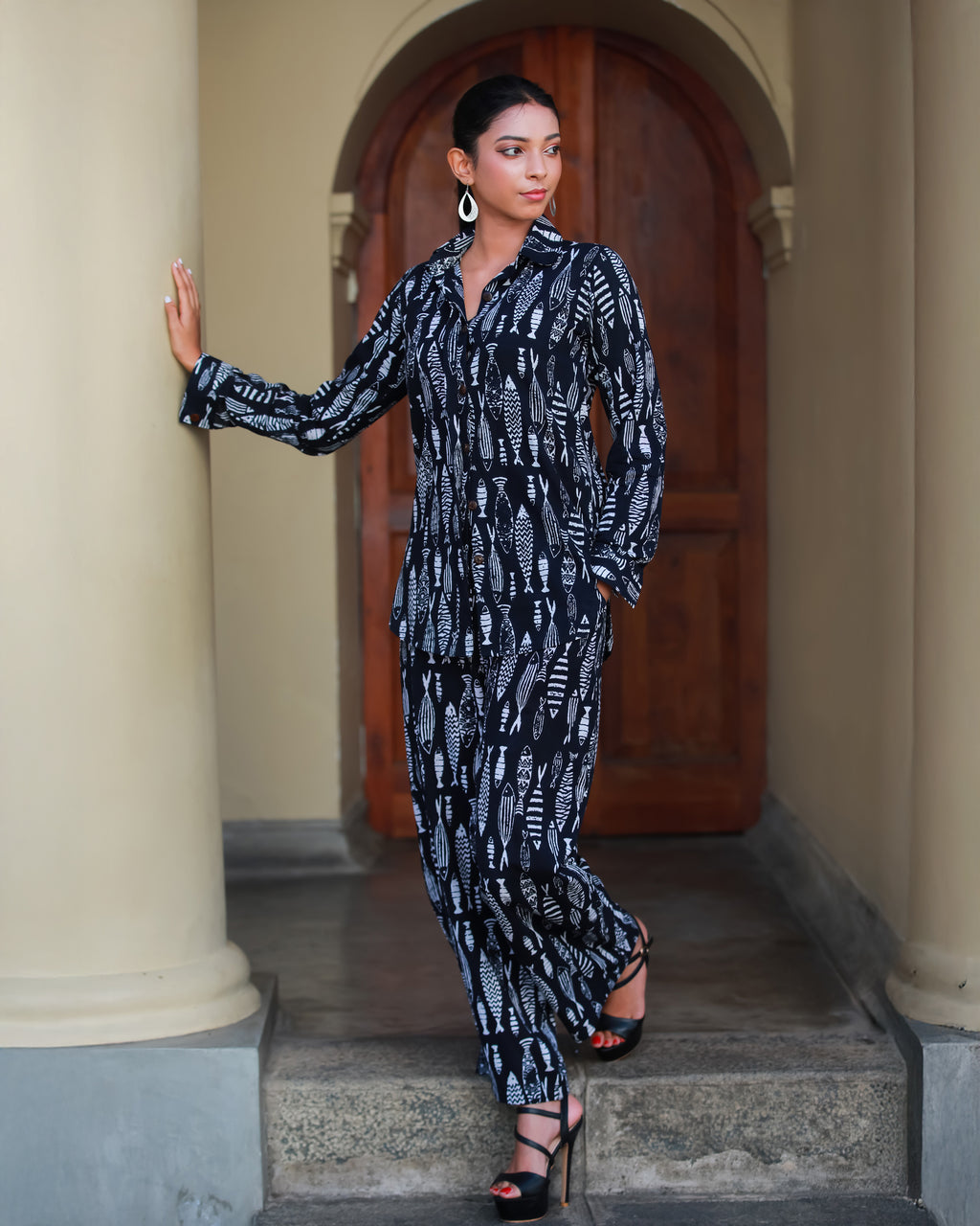 Molly Block Printed Pant