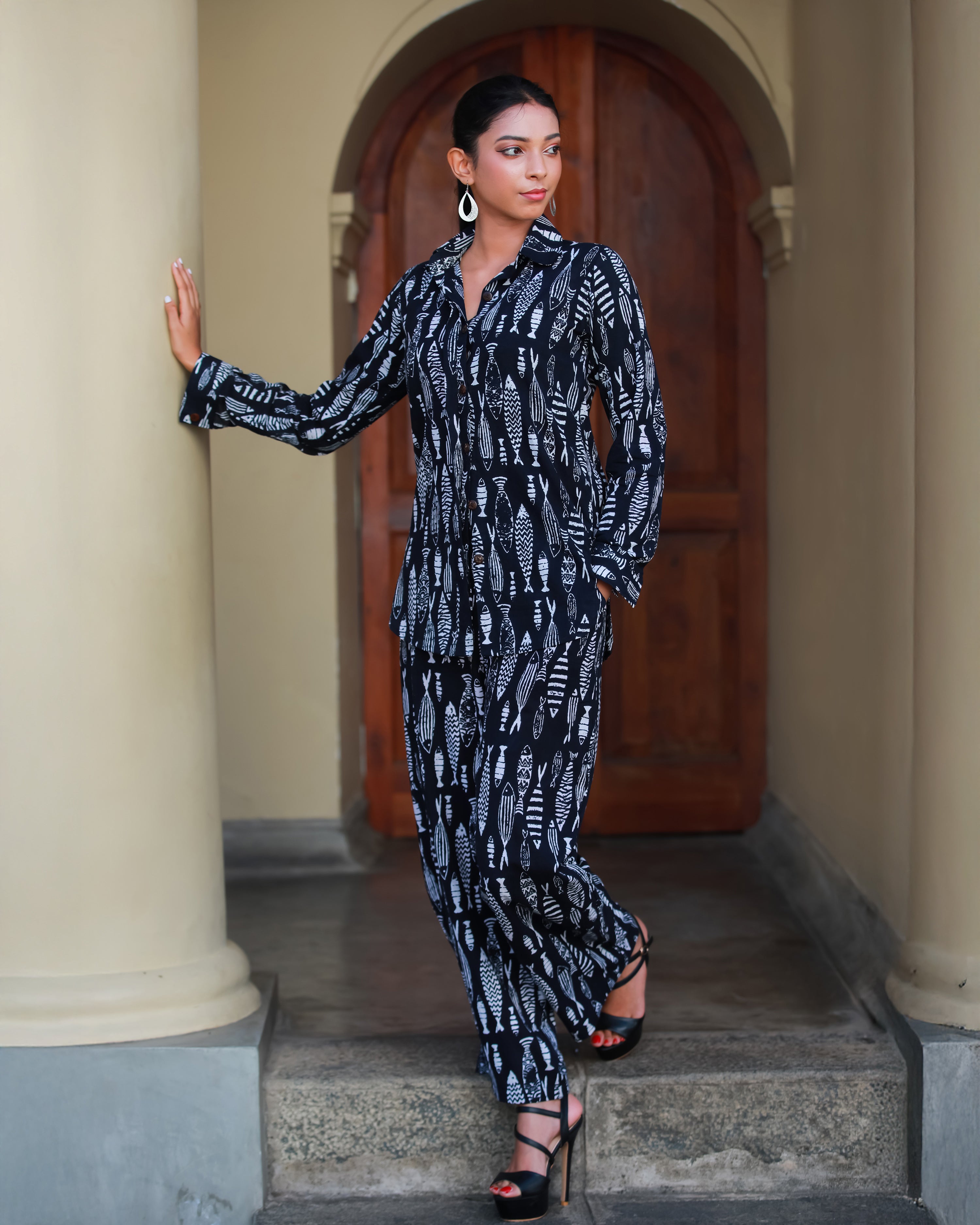 Molly Block Printed Pant