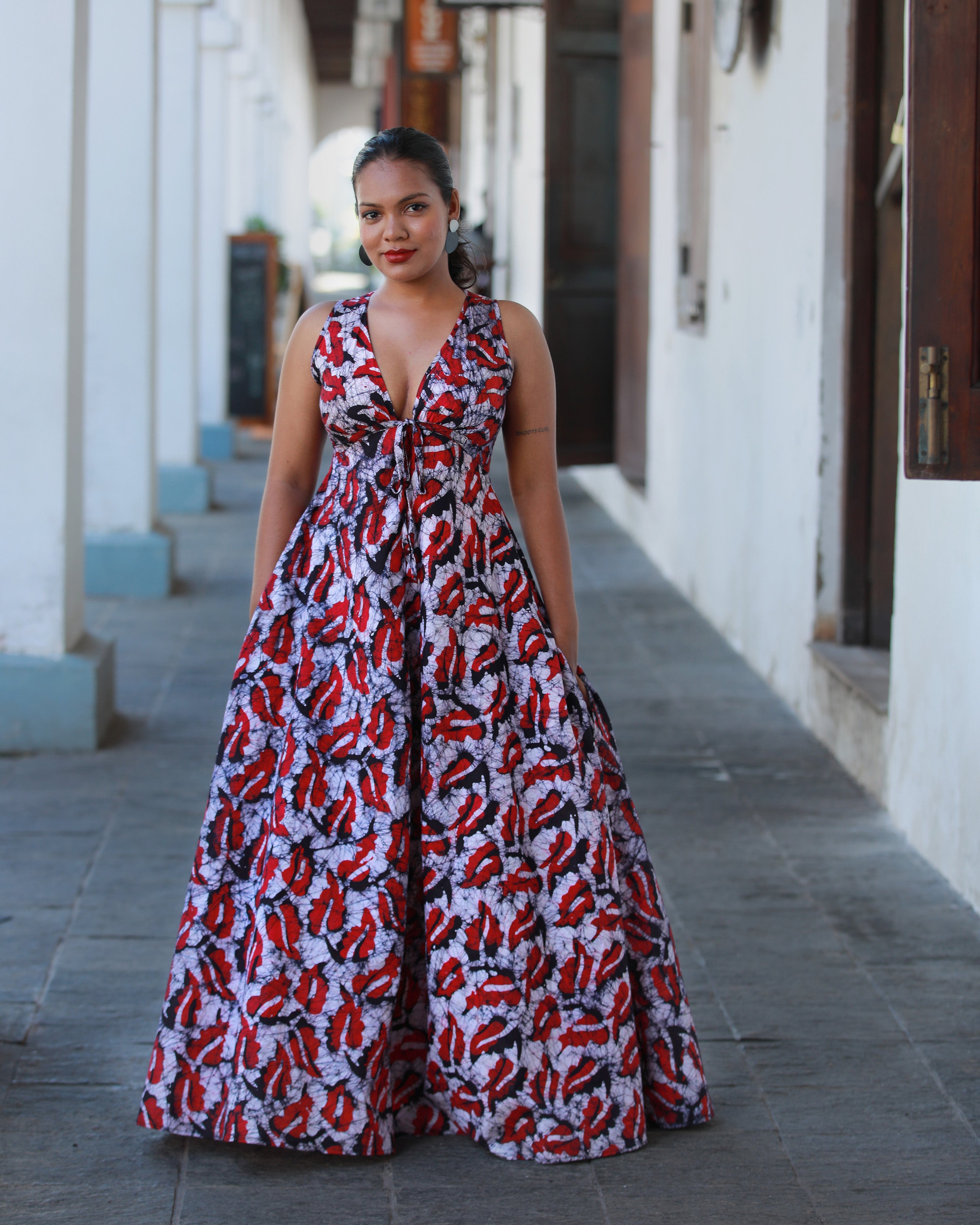 Vanessa Butterfly Maxi Dress