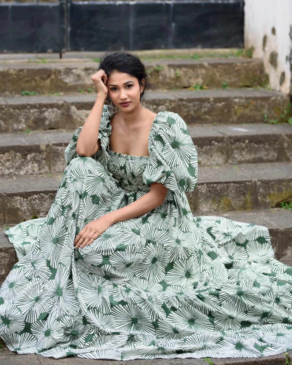 Palm Frond Dream Dress