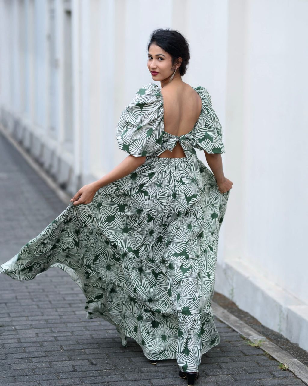 Palm Frond Dream Dress