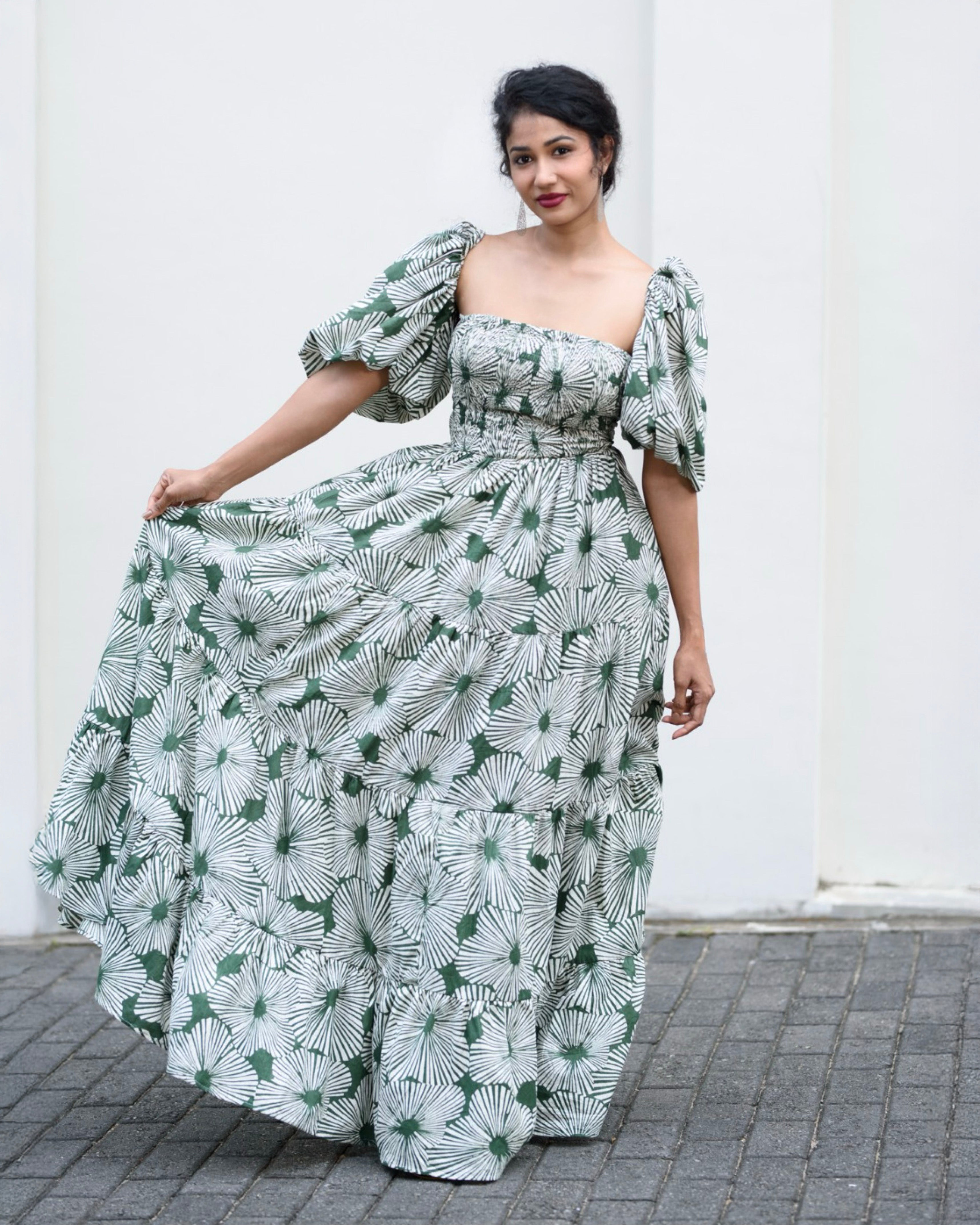 Palm Frond Dream Dress