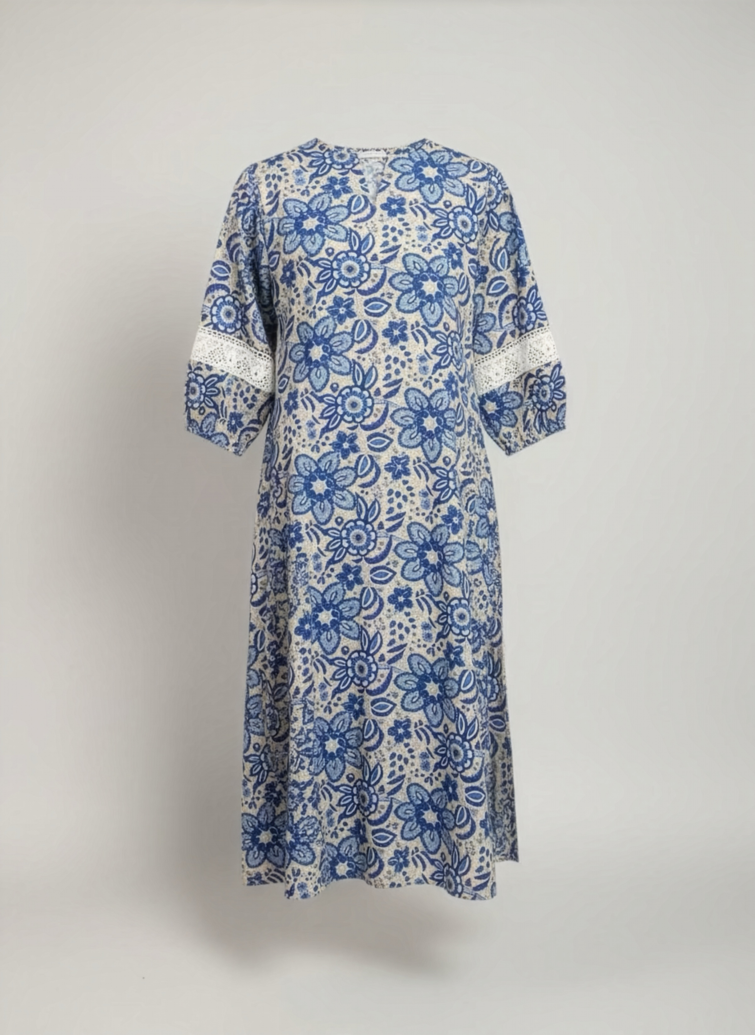 Noor Lace Detail Kurta Top