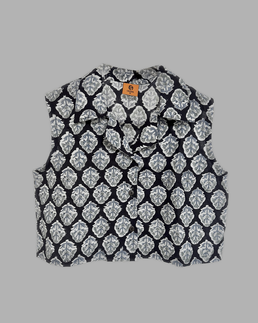 Floral Garden Crop Shirt